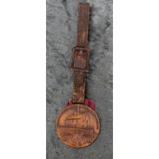 Vintage Concord Schoolhouse Birthplace of JR. O.U.A.M. Watch Fob.